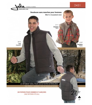 Pattern J2451 Insulated Vest